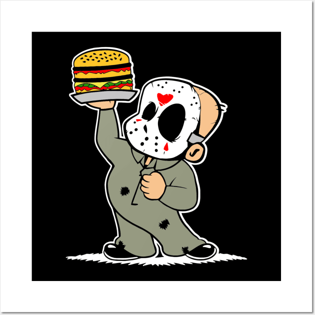 Jason's Burger Wall Art by buby87